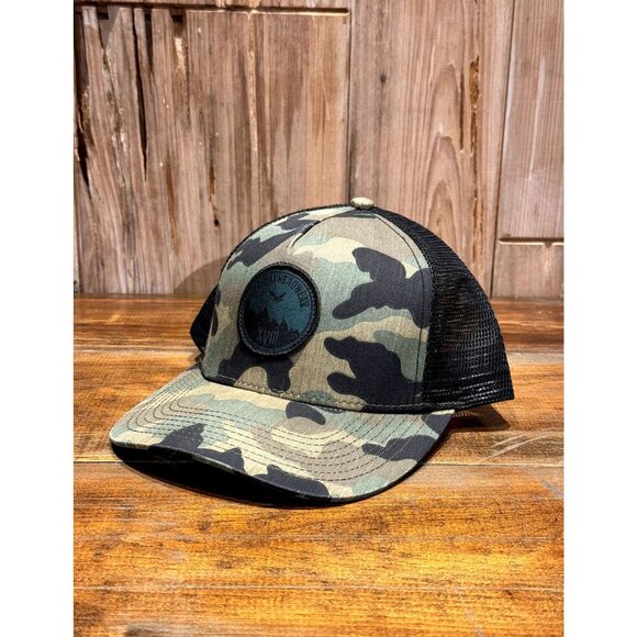 Camo Mesh Trucker Hat By Official Headwear X John Cardiel - Picture 1 of 4